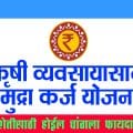 कृषी व्यवसायासाठी मुद्रा कर्ज योजना