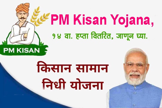 PM Kisan Yojana, 14 वा. हप्‍ता वितरित