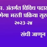 जि.प. अंतर्गत विविध पदांसाठी भरती प्रक्रिया